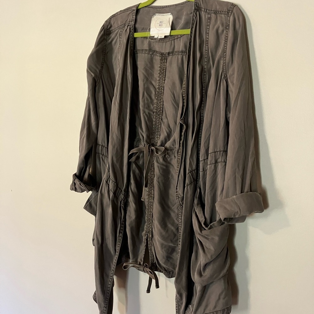Anthropologie Hei Hei Women's Gray Jacket